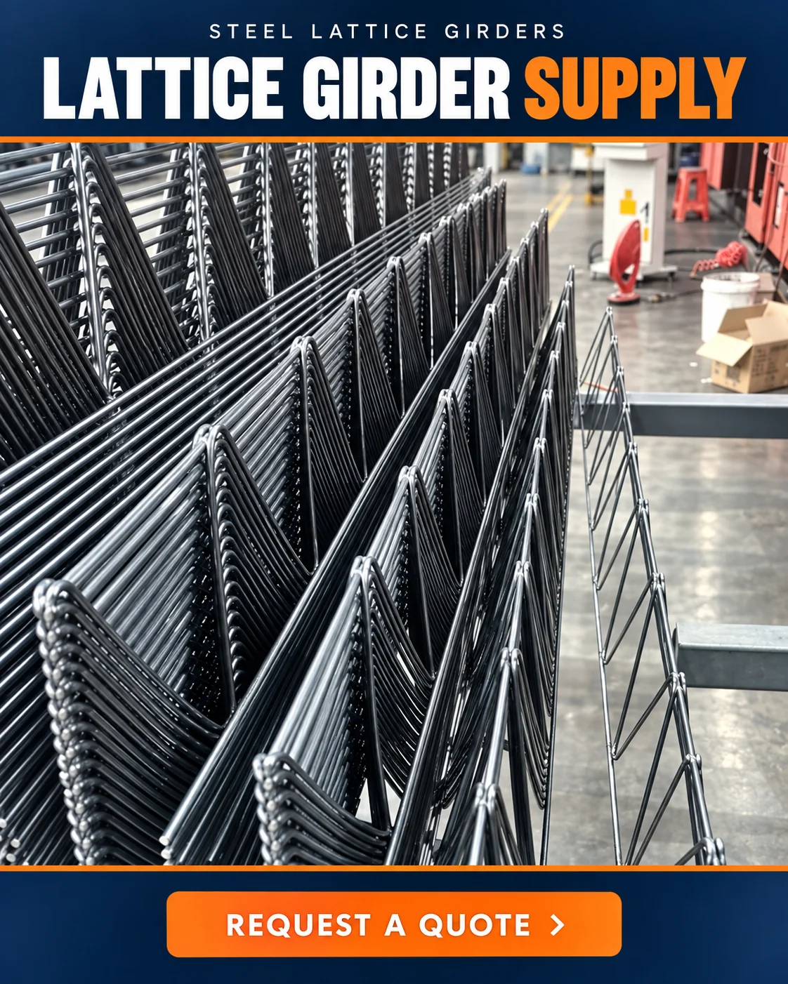 Workshop product detail — steel lattice girders for Israel enquiries